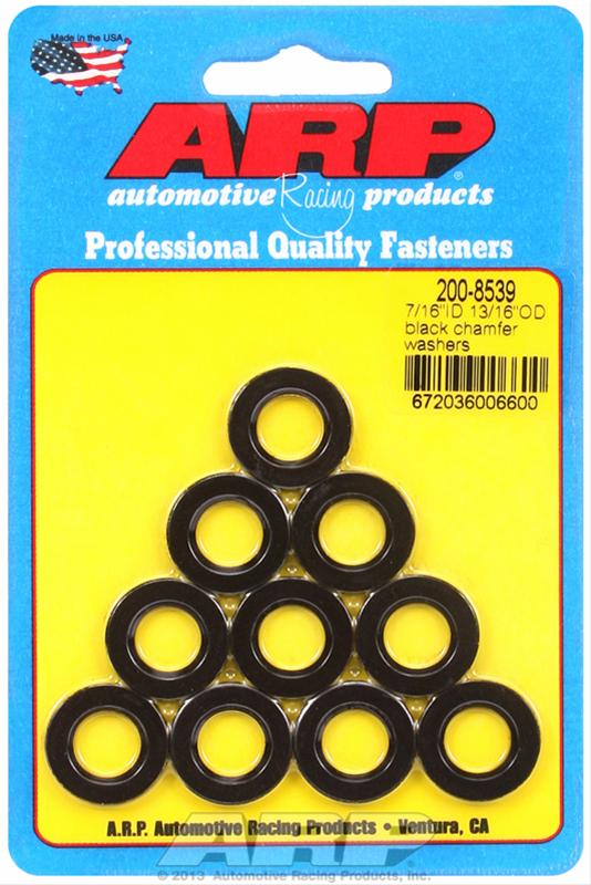 ARP ARP 7/16"ID 13/16"OD black chamfer washers (200-8539) SR