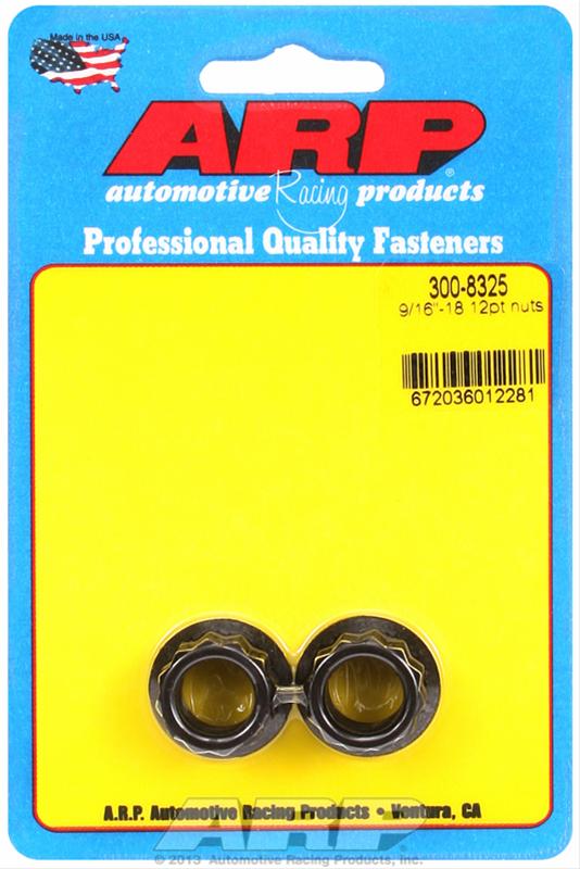 ARP ARP 9/16"-18 12pt nut kit (300-8325) SR