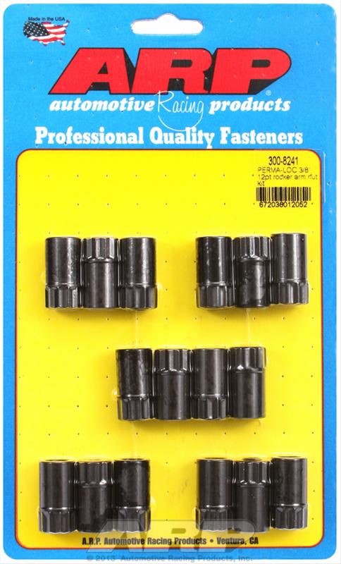ARP ARP Adjustable 3/8" 12pt rocker arm nut kit (300-8241) SR