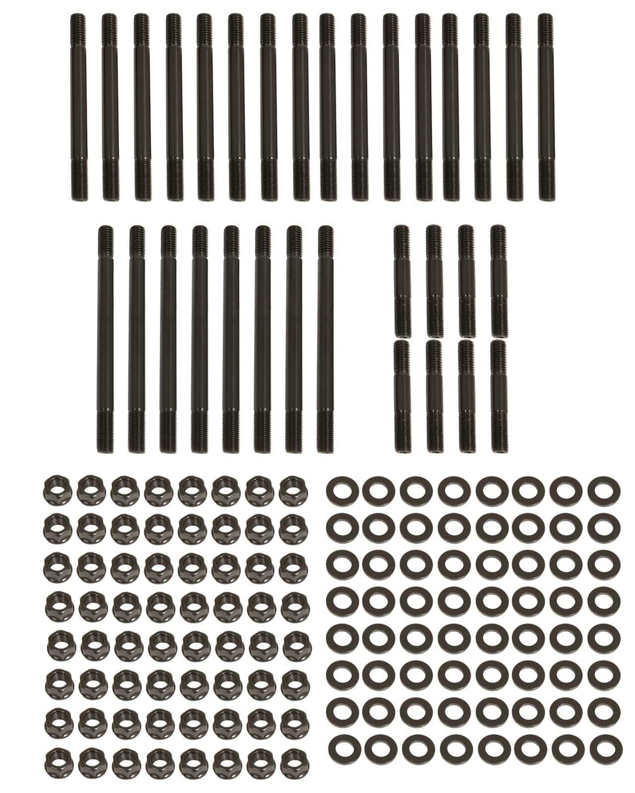 ARP ARP BBC Dart blk w/Dart head hex head stud kit (235-4117) SR