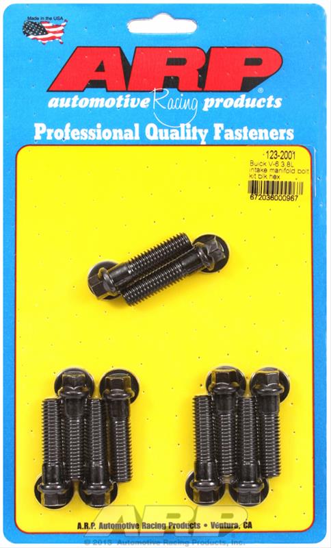ARP ARP Buick V-6 3.8L intake manifold hex bolt kit (123-2001) SR