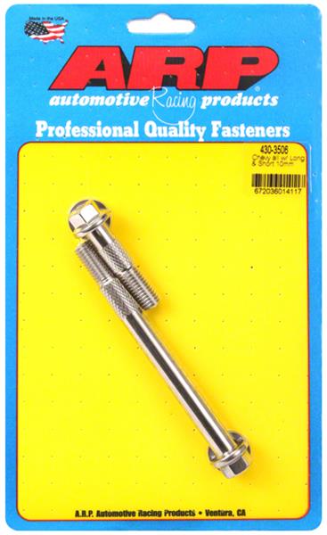 ARP ARP Chevy w/ long & short M10 starter bolt kit (430-3506) SR