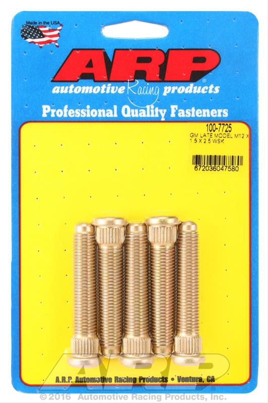 ARP ARP GM late model M12 X 1.5 X 2.5 wheel stud kit (100-7725) SR