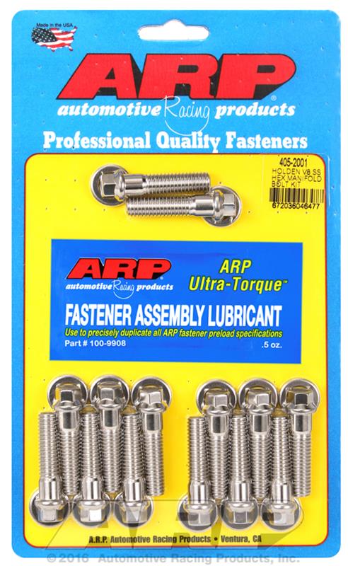 ARP ARP Holden V8 SS hex manifold bolt kit (405-2001) SR