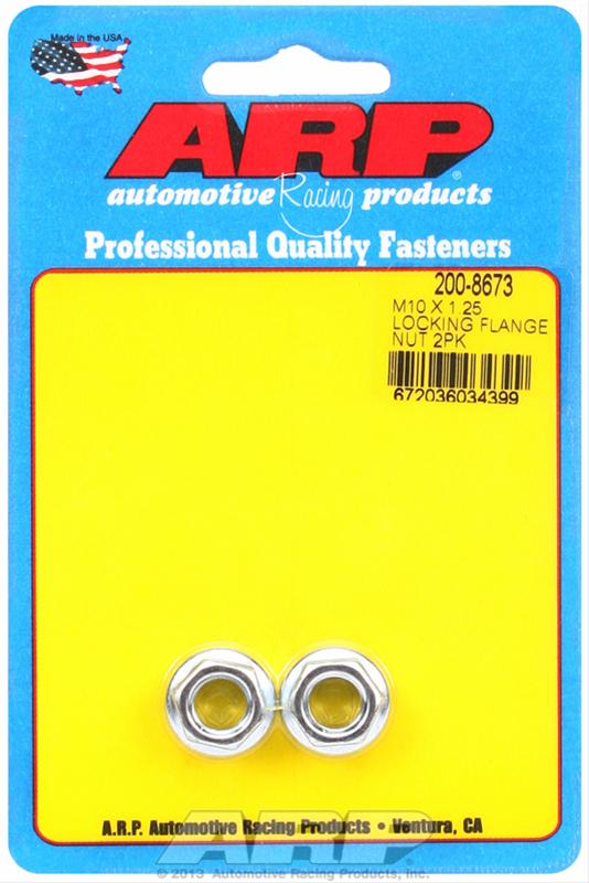 ARP ARP M10 X 1.25 locking flange nut kit (200-8673) SR