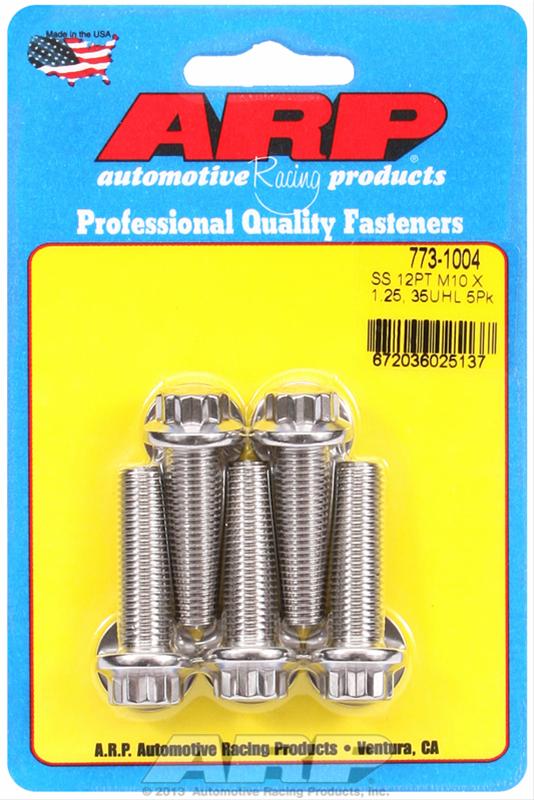ARP ARP M10 x 1.25 x 35 12pt SS bolts (773-1004) SR