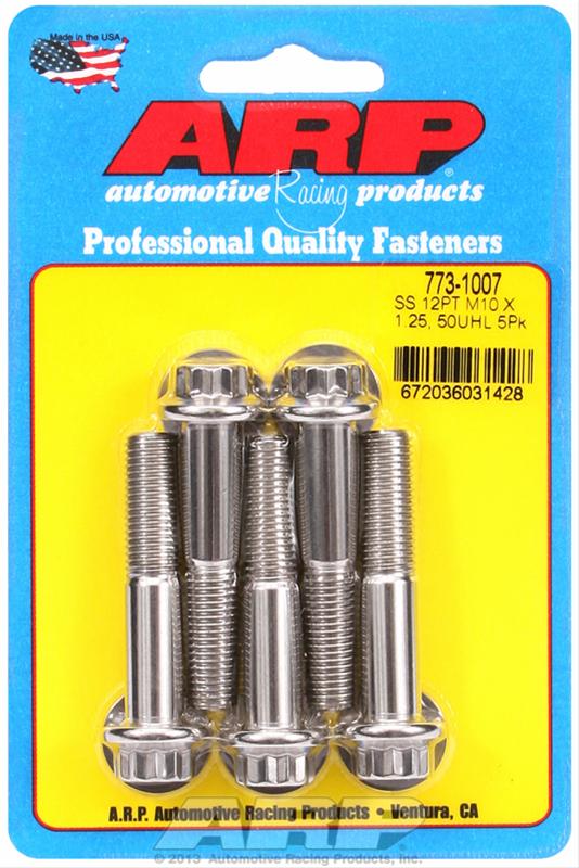ARP ARP M10 x 1.25 x 50 12pt SS bolts (773-1007) SR