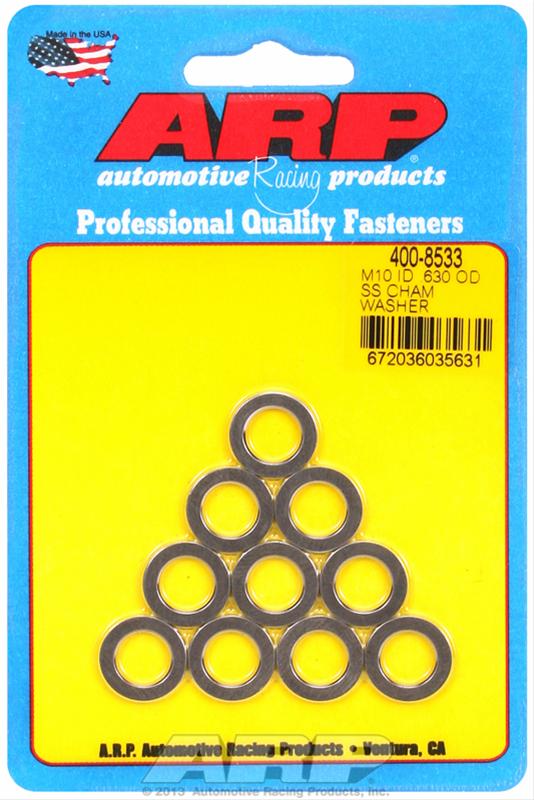 ARP ARP M10ID .630"OD SS chamfer washers (400-8533) SR