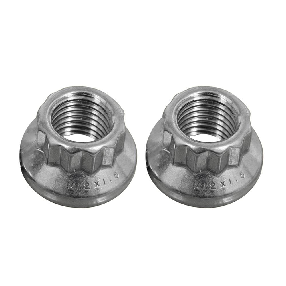 ARP ARP M12 X 1.50 (M14 wr) SS 12pt 2pc nut kit (401-8383) SR