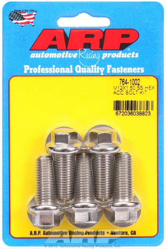 ARP ARP M12 x 1.50 x 30 hex SS bolts (764-1002) SR