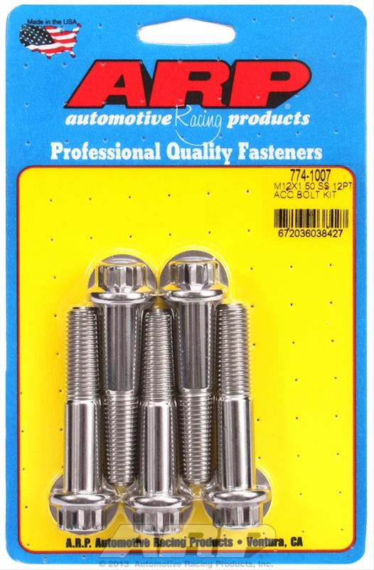 ARP ARP M12 x 1.50 x 60 12pt SS bolts (774-1007) SR