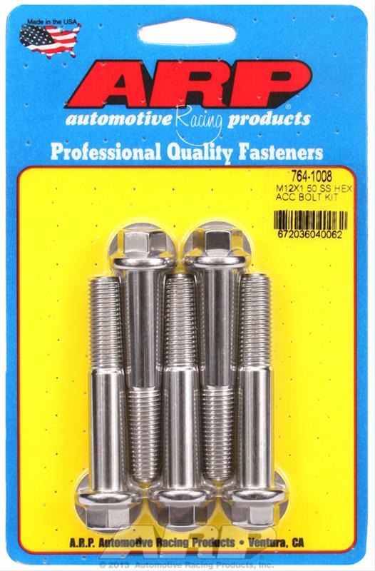 ARP ARP M12 x 1.50 x 70 hex SS bolts (764-1008) SR