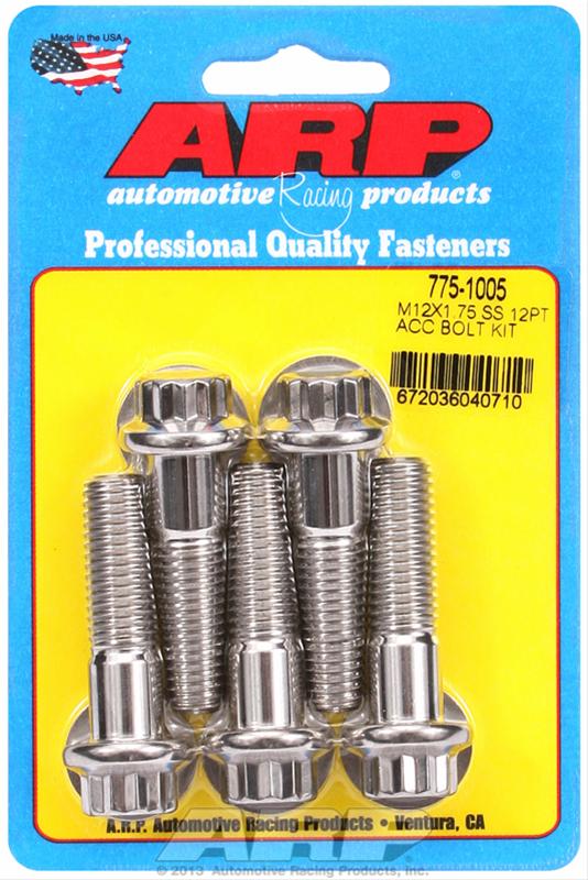 ARP ARP M12 X 1.75 X 45 12pt SS bolts (775-1005) SR