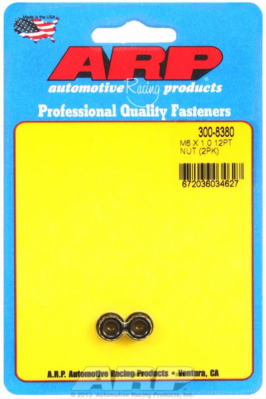 ARP ARP M6 X 1.00 12pt nut kit (300-8380) SR