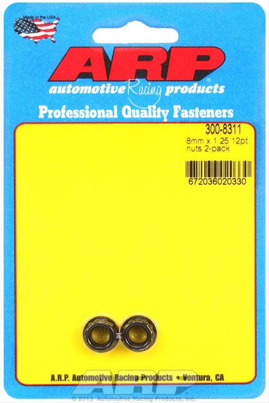 ARP ARP M8 x 1.25 12pt nut kit (300-8311) SR