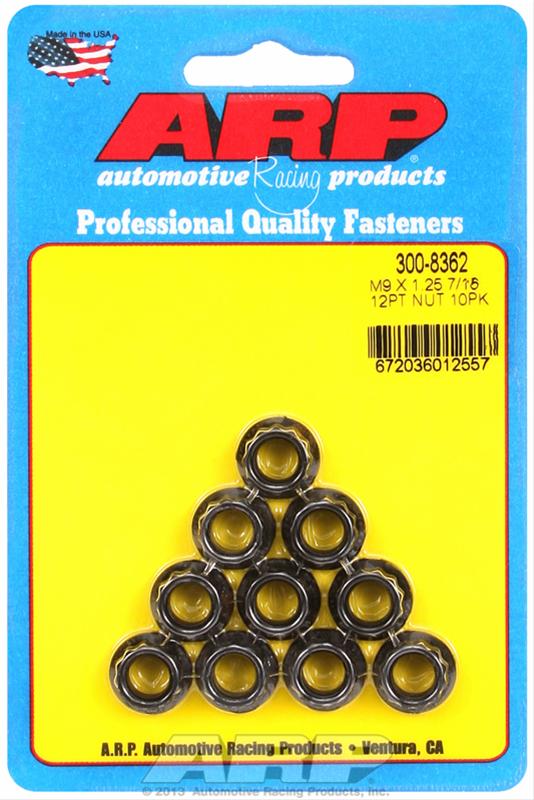 ARP ARP M9 x 1.25 12pt nut kit (300-8362) SR