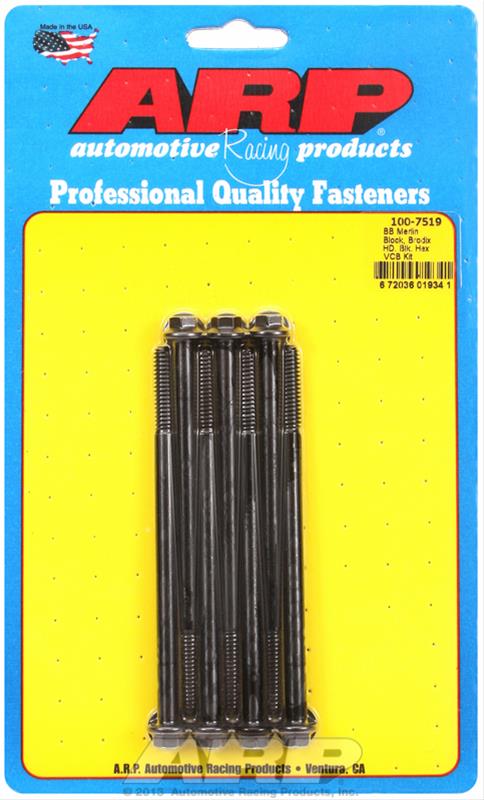 ARP ARP Merlin block, Brodix head BB hex valve cover bolt kit (100-7519) SR