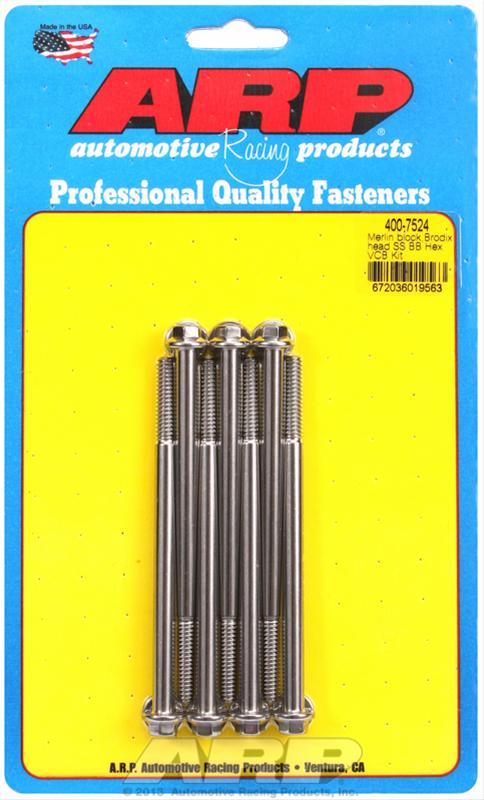 ARP ARP Merlin block, Brodix head BB hex valve cover bolt kit (400-7524) SR