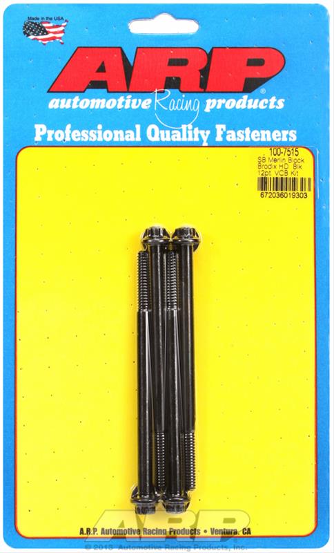 ARP ARP Merlin block, Brodix head SB 12pt valve cover bolt kit (100-7515) SR