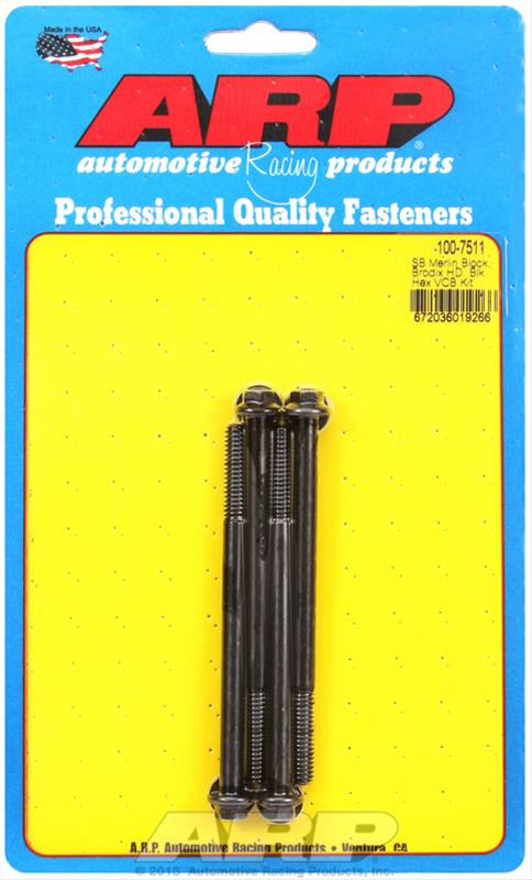 ARP ARP Merlin block, Brodix head SB hex valve cover bolt kit (100-7511) SR