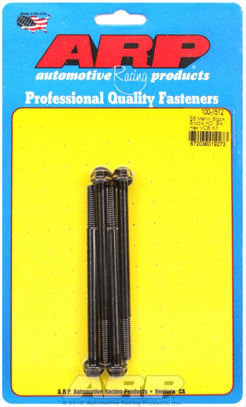 ARP ARP Merlin block, Brodix head SB hex valve cover bolt kit (100-7512) SR