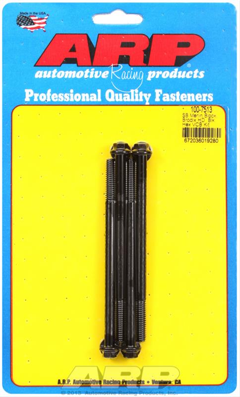 ARP ARP Merlin block, Brodix head SB hex valve cover bolt kit (100-7513) SR