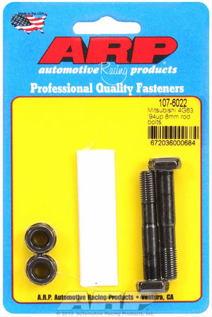 ARP Mitsubishi 4G63 '94 & up M8 rod bolts (Pair) (107-6022)