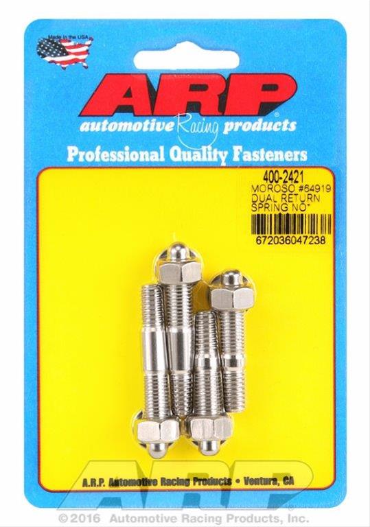 ARP ARP Moroso 64919 dual return spring no spacer plate SS carb (400-2421) SR