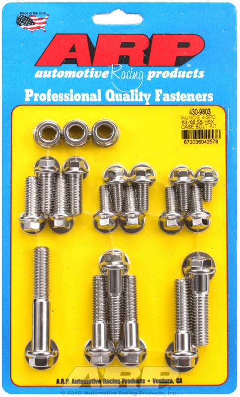 ARP ARP Muncie 4-spd '63-'68 SS hex trans case bolt kit (430-9803) SR