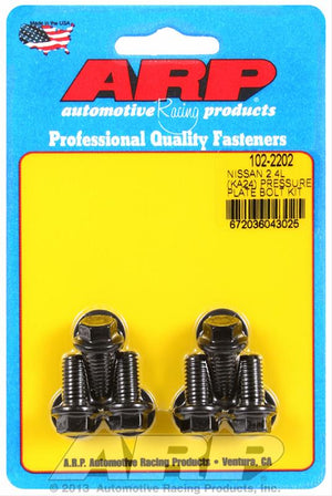 ARP pressure plate bolt kit for 2.4L KA24DE 240SX 89-94 S13 S14 102-2202