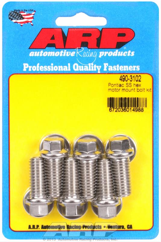 ARP ARP Pontiac SS hex motor mount bolt kit (490-3102) SR