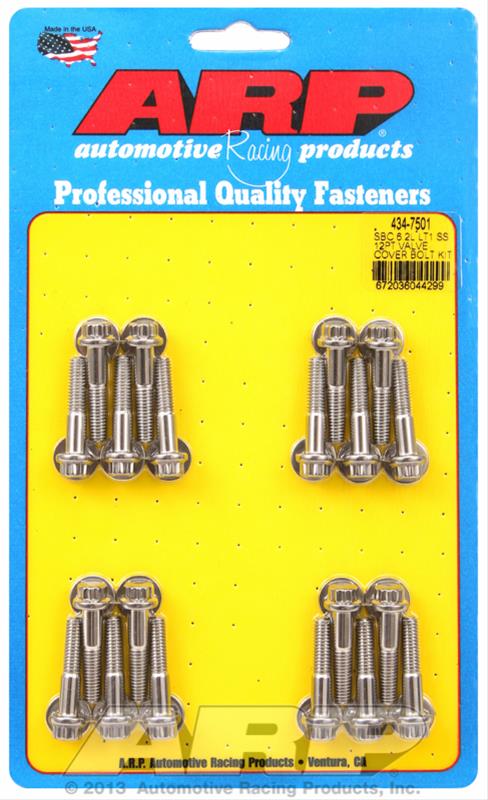 ARP ARP SB Chevy 6.2L LT1 SS 12pt valve cover bolt kit (434-7501) SR