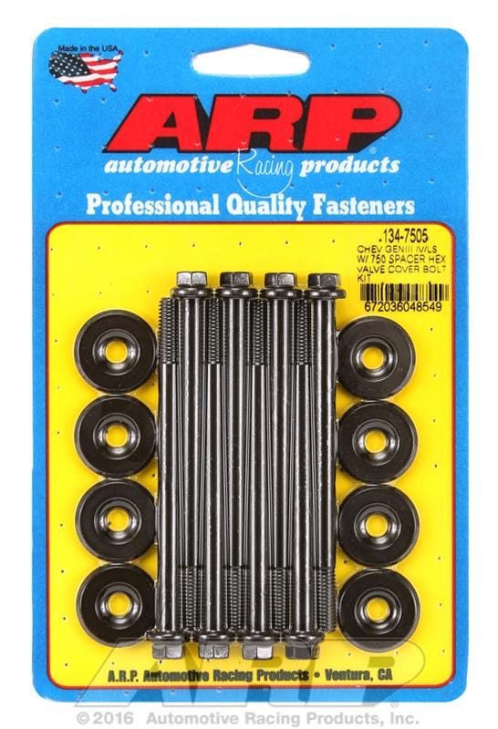 ARP ARP SB Chevy GENIII IV/LS w/.750 spacer hex valve cover bolt (134-7505) SR