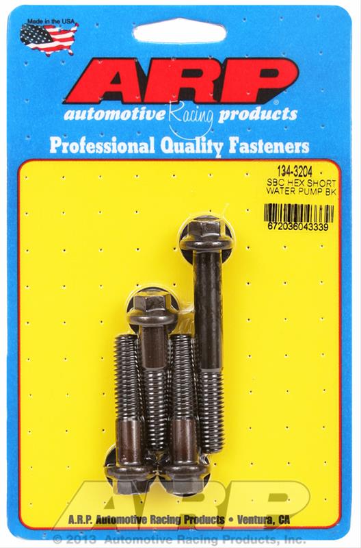 ARP ARP SB Chevy hex short water pump bolt kit (134-3204) SR