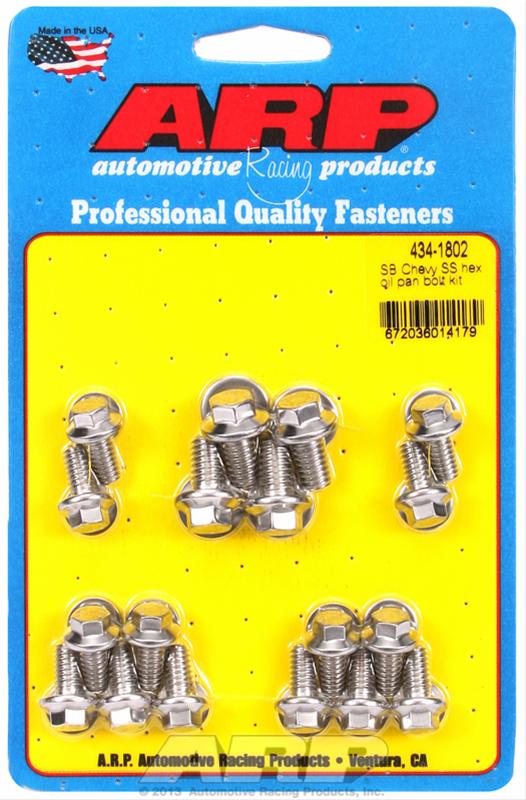 ARP ARP SB Chevy SS hex oil pan bolt kit (434-1802) SR
