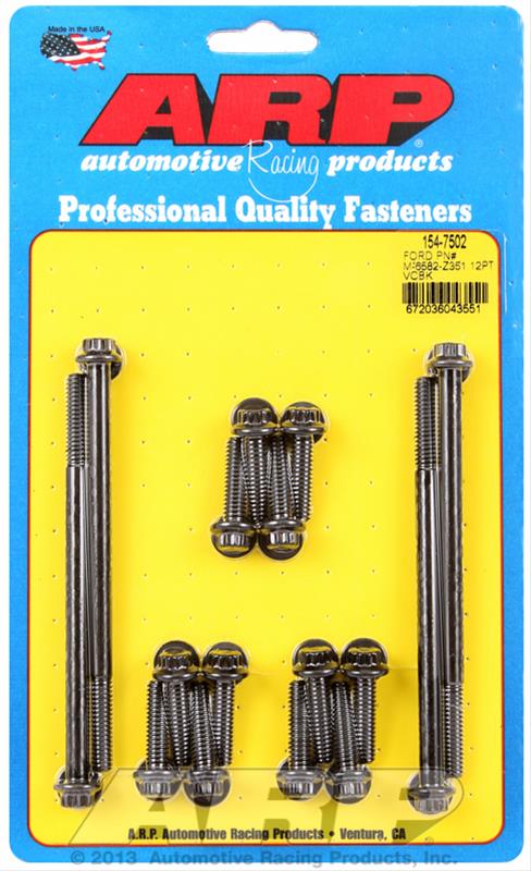 ARP ARP SB Ford PN# M-6582-Z351 12pt valve cover bolt kit (154-7502) SR