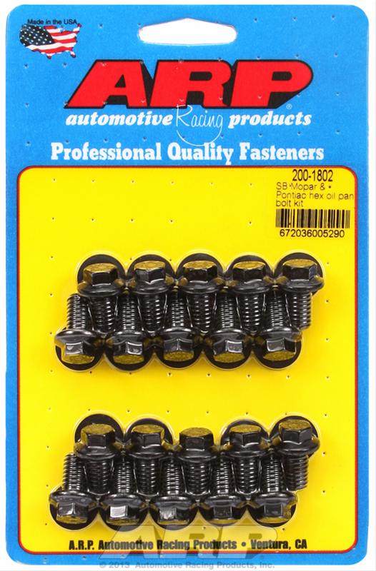 ARP ARP SB Mopar & Pontiac hex oil pan bolt kit (200-1802) SR