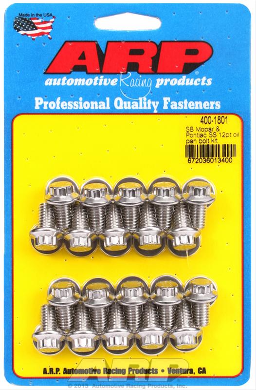 ARP ARP SB Mopar & Pontiac SS 12pt oil pan bolt kit (400-1801) SR