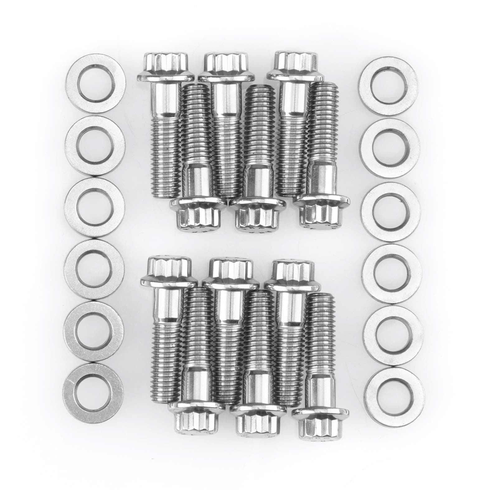 ARP ARP SBC/GENIII LS 3/8 flange SS 12pt header bolt kit (434-1202) SR