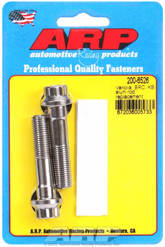 ARP ARP Venolia, BRC, Brooks & KB alum rod repl't rod bolts (200-6526) SR