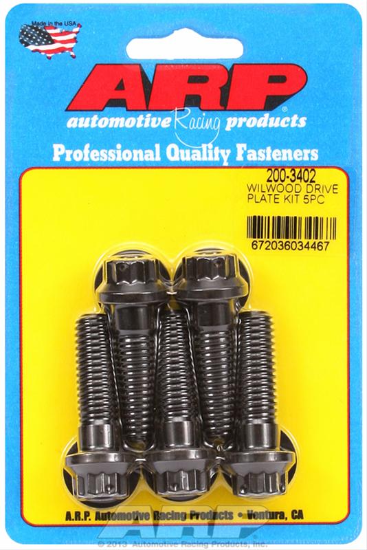 ARP ARP Wilwood drive plate bolt, 7/16, drilled 12 pt, 5pcs (200-3402) SR