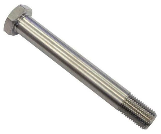 ASTRO 1/2-20 UNF x 3.750" UHL, Hex Head, 1-1/4" Thread Length, Each Astro Titanium Titanium Bolt AST-5837 SR