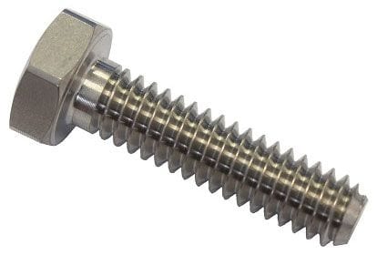 ASTRO 5/16-18 UNC x 1.00" UHL, Hex Head, Full Thread, Each Astro Titanium Titanium Bolt AST-4510 SR