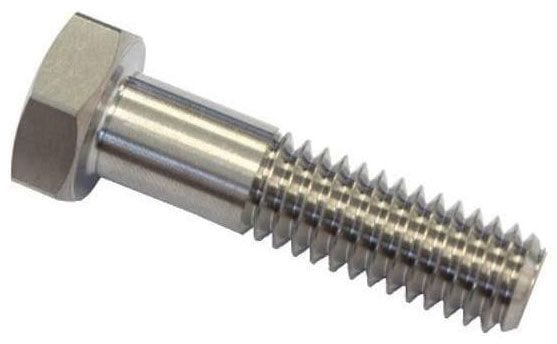 ASTRO 5/16-18 UNC x 1.500" UHL, Hex Head, 3/4" Thread Length, Each Astro Titanium Titanium Bolt AST-4515 SR