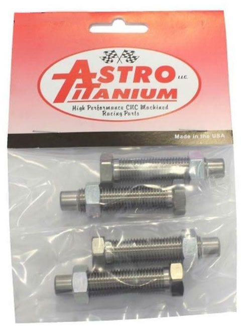 ASTRO Suit Torsion Stop With Steel Jam Nuts (4 Pack) Astro Titanium Titanium Bolt AST-5719BK SR