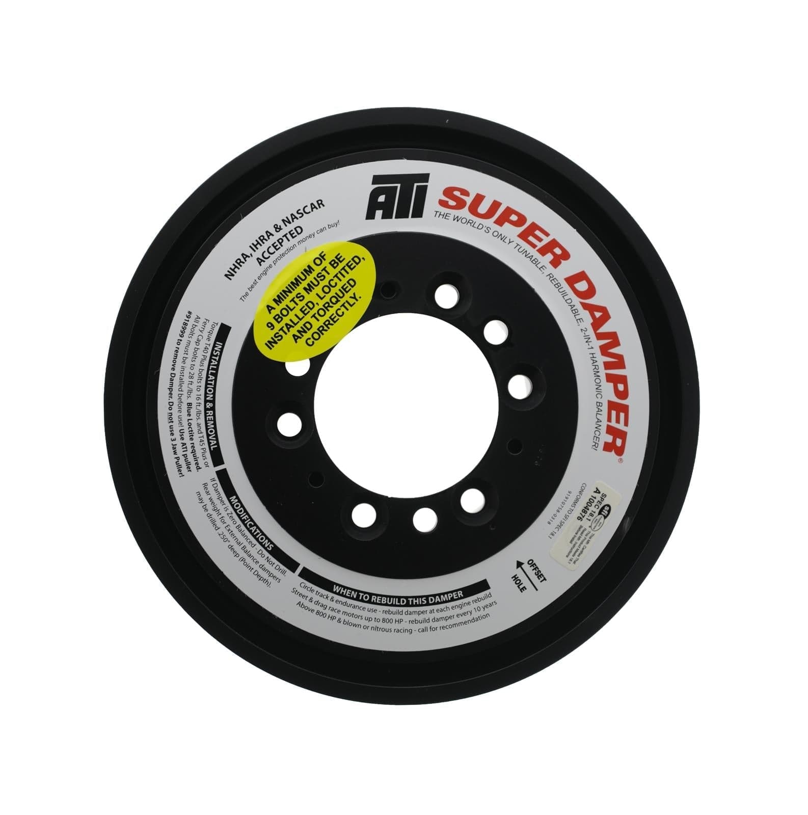 ATI Performance Products ATI Super Damper Harmonic Balancer Shells ATI917108 SR