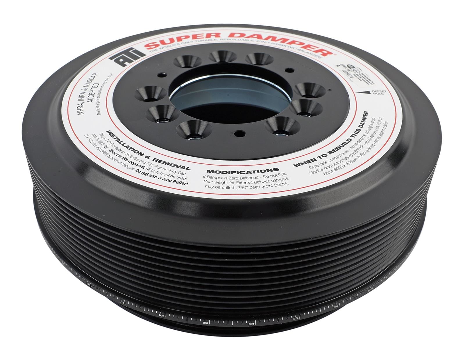 ATI Performance Products ATI Super Damper Serpentine Series Harmonic Balancers ATI918624 SR