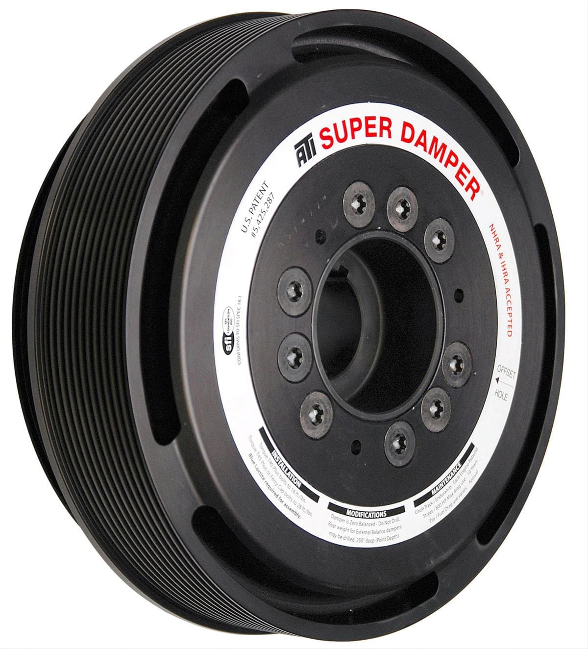 ATI Performance Products ATI Super Damper Serpentine Series Harmonic Balancers ATI918634 SR