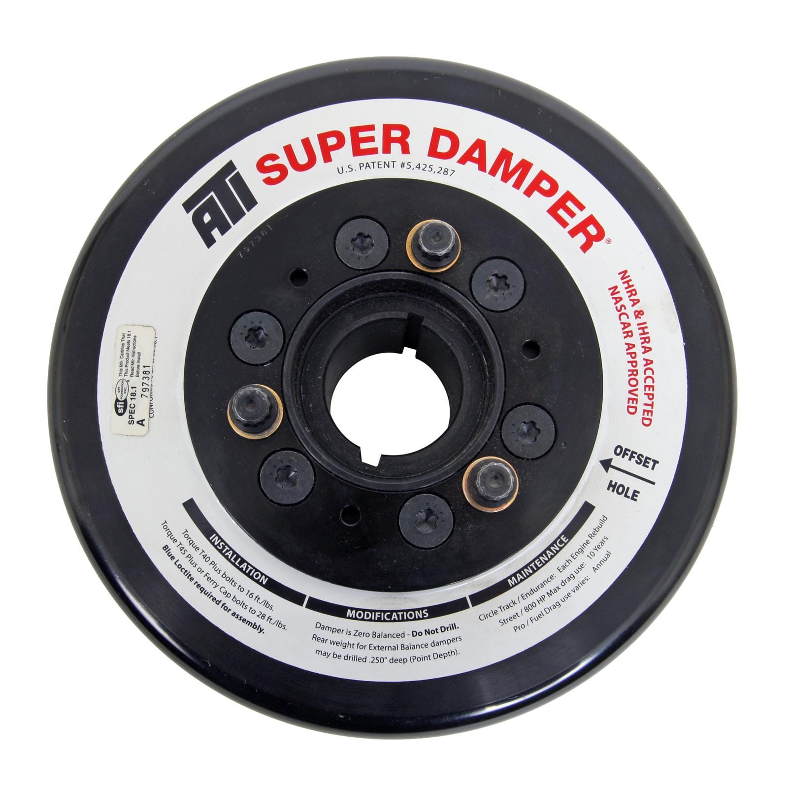 ATI Performance Products ATI Super Damper Standard Harmonic Balancers ATI917062K SR