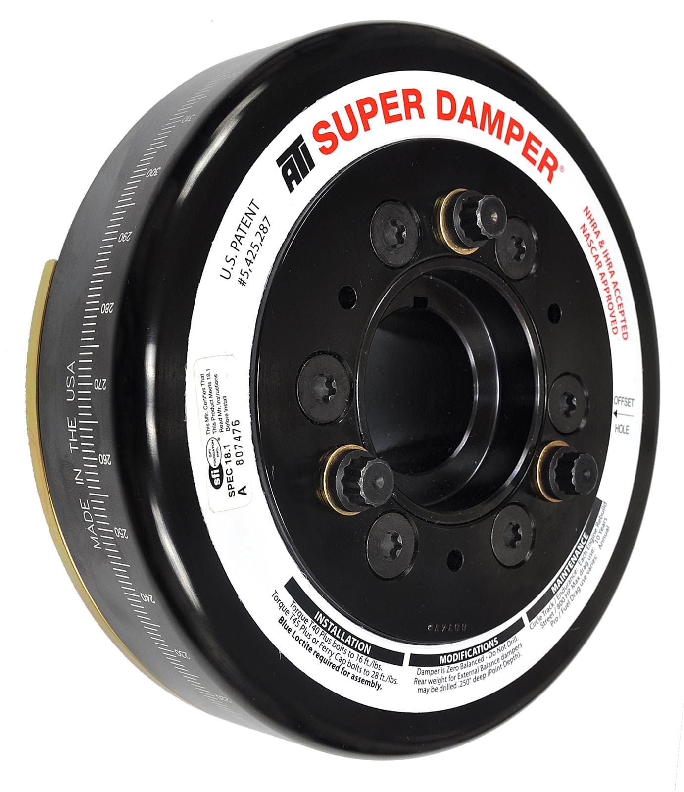 ATI Performance Products ATI Super Damper Standard Harmonic Balancers ATI917740 SR